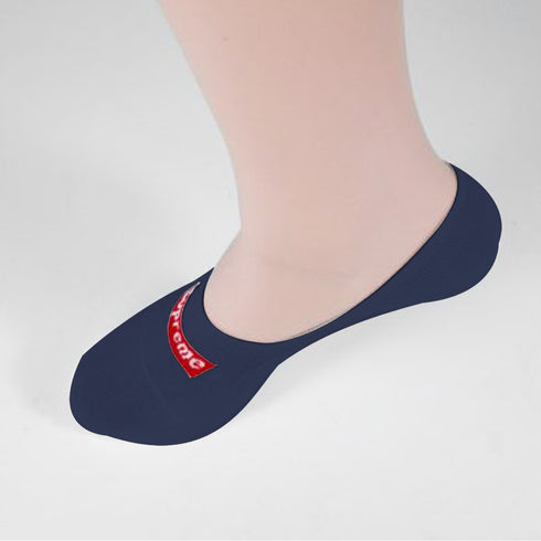 Suprome Legs No Show Invisible Socks Blue